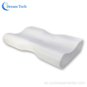 Almohada de espuma viscoelástica de extensión para cuello de salón de belleza